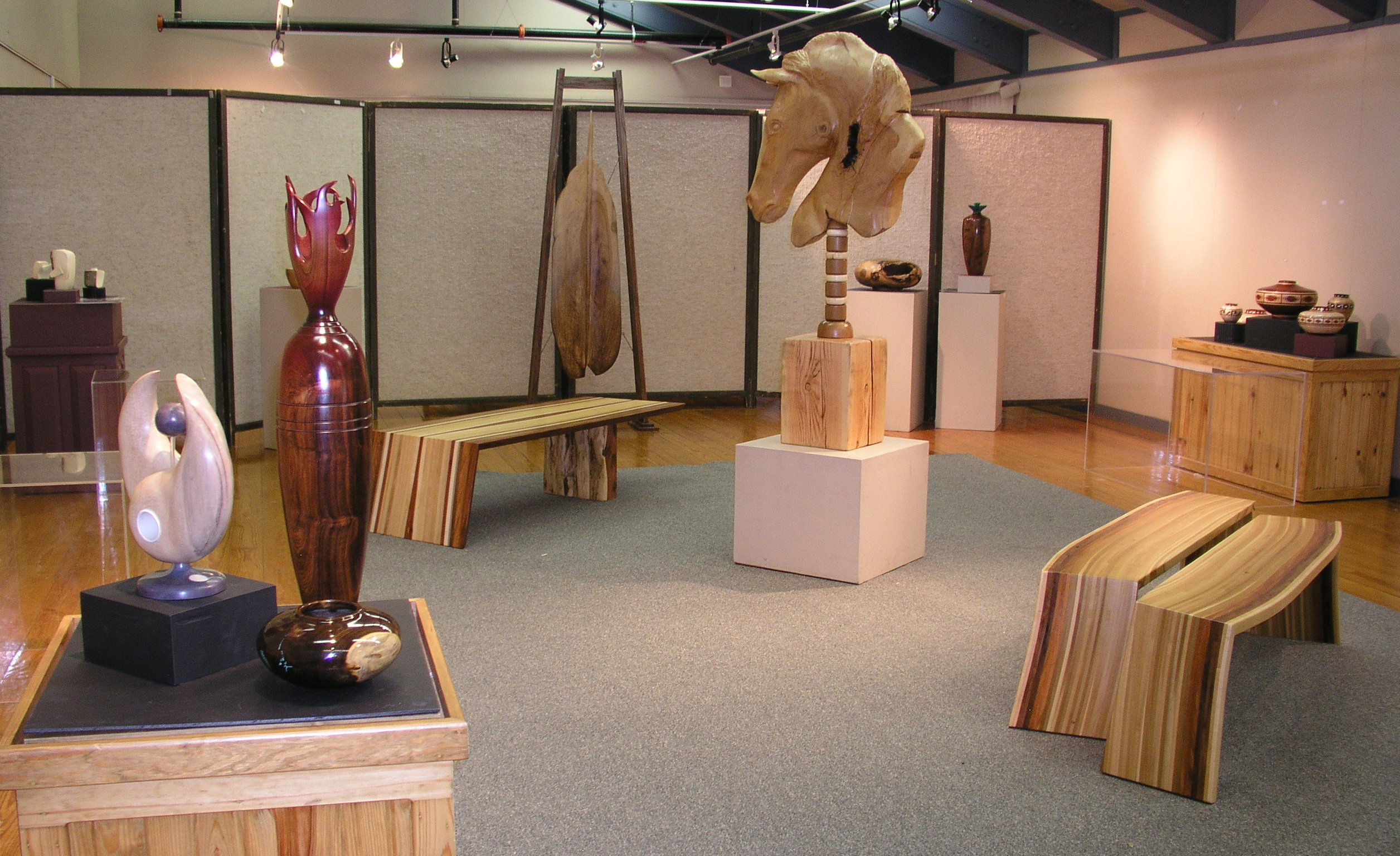 Artist of the year gallery at he Forest Heritage Center Museum